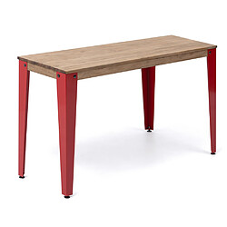 Ds Meubles Console Lunds 39x110 Rouge-Vieilli