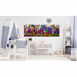 Paris Prix Tableau Imprimé Fantasy City 40 x 120 cm