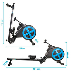 Acheter Sparraw Rameur d'appartement pliable ROWER ULTRA Résistance magnétique réglable 8 niveaux, Roue d'inertie 2 kg