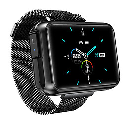 Universal T91 Smartwatch Homme TWS Casque Bluetooth sans fil 20201.4 pouces grand écran de bricolage Bluetooth appelé météo Smartwatch | Montre numérique (noir)