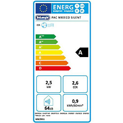 DeLonghi Climatiseur DE LONGHI PAC N90 Silent Eco Pinguino