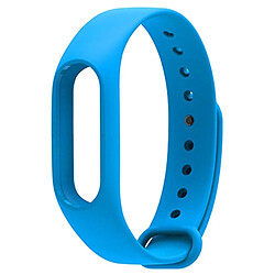 Wewoo Bracelet bleu pour Xiaomi Mi Bande 2 CA0600B de bracelets de remplacement coloré, hôte non inclus 