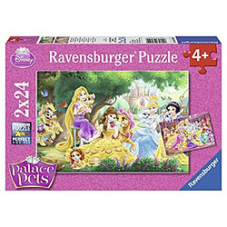 Ravensburger Best Friends of The Princess Jigsaw Puzzle (2 x 24 piAces) 