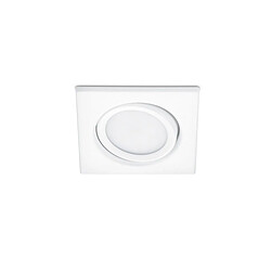 Lumière Downlight Encastrable Carré Moderne Blanc Mat 3000K