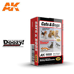 Ak Interactive Figurine Mignature Cats & Dogs