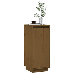 Acheter Maison Chic Buffet,Meuble de Rangement,commode pour salon,Cuisine Marron miel 31,5x34x75 cm Bois massif de pin -MN91448