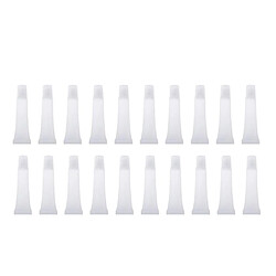 Acheter 40pcs Tubes de de Brillant à Lèvres Clair Voyage Flacons de Bouteilles D'huile pour Les Lèvres Portables