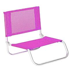 HEVEA Siege plage en aluminium Basic fuchsia