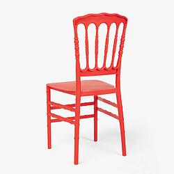 Acheter Ahd Amazing Home Design Chaises design traditionnel pour cérémonies, restaurants et mariages Napoleon X, Couleur: Rouge