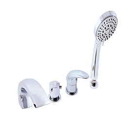 Maison De La Tendance Mitigeur baignoire DUNA 4 trous en chrome