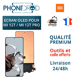 Écran + Tactile Xiaomi Mi12T/Mi12T Pro Oled Écran + Tactile Xiaomi Mi12T/Mi12T Pro Oled Option - OLED