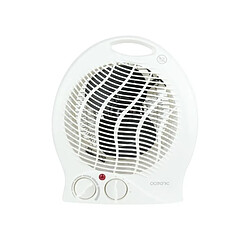 Chauffage mobile soufflant 2000W OCEANIC - 2 puissances - Fonction ventilateur - Blanc