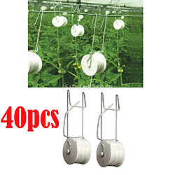 Acheter 40PACK AGRICULTURE PLANTATION DE LÉGUMES TOMATES CROCHETS SUPPORTS POUR UNE PLANTATION FACILE