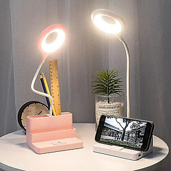 Avis Universal Lampe 3 en 1 LED USB rechargeable lampe à livre rose.(Rose)