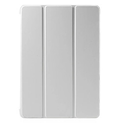 Etui en PU pliable flip blanc pour votre Apple iPad 9.7 (2017) 