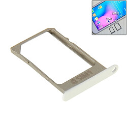 Wewoo Tiroir de Carte SIM blanc pour Samsung Galaxy A3 / A5 Petit plateau de unique