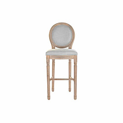 Tabouret DKD Home Decor Gris Gris clair Sapin 48 x 42 x 121 cm