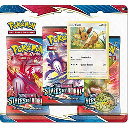 Asmodée Pack 3 boosters Pokémon EB05