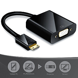 CABLING Câble Adaptateur Convertisseur de MINI HDMI Mâle à VGA Femelle