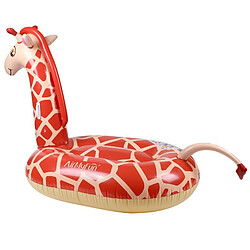 Acheter Airmyfun Bouée Gonflable XXL Chevauchable, Piscine &amp; Plage, Flotteur Deluxe - Giraffe 140x140x105cm