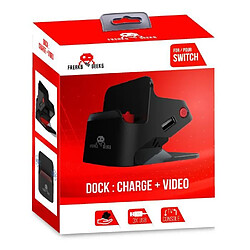 Acheter Freaks And Geeks Nintendo Switch – Dock DE Charge Stand 2 en 1 - Support Recharge + Connexion TV - Noir