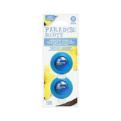 Désodorisant Pour Voiture Paradise Scents Duo Vanille (2 uds)