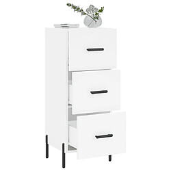 Acheter Maison Chic Buffet,Meuble de Rangement,commode pour salon,Cuisine blanc 34,5x34x90 cm bois d'ingénierie -MN29256