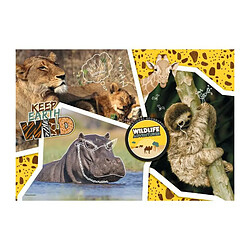 Puzzle Clementoni - National Geographic Kids - 104 pieces - Sauvage pas cher