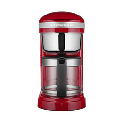 Cafetière filtre programmable 12 tasses 1100w rouge empire - 5kcm1209eer - KITCHENAID