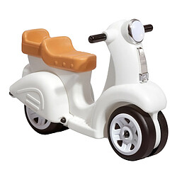 Step2 Ride Along Scooter Jouet en plastique BLANC | Porteur d'extérieur pour enfants | Véhicule / Voiture / Trottinette à partir de 1,5 ans