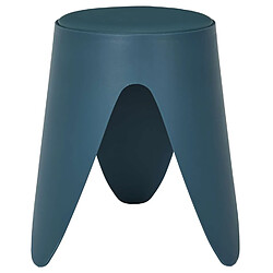 The Home Deco Factory Tabouret d'appoint empilable Emma - Bleu canard The Home Deco Factory - Tabouret d'appoint empilable Emma - Bleu canard - Design