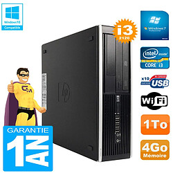 PC HP Compaq Pro 6300 SFF I3-2120 RAM 4Go Disque 1To Graveur DVD Wifi W7 · Occasion 