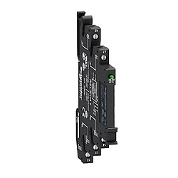 relais avec embase - zelio relay rsl - 6a - 1of - 48v dc - schneider electric rsl1pveu 