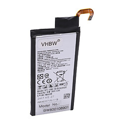 vhbw Li-Polymer batterie 2600mAh (3.8V) pour Smartphone Samsung Galaxy S6 Edge, S6 Edge TD-LTE, SC-04G, SGH-N516 comme Samsung EB-BG925ABE. 