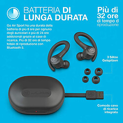 Avis JLAB AUDIO JLab Go Air Sport True Wireless Écouteurs True Wireless Stereo (TWS) Ecouteurs Sports Bluetooth Graphite