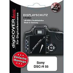 DigiCover Protection d'écran pour Sony DSC-H55