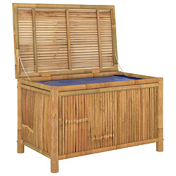 Acheter Helloshop26 Coffre boîte meuble de jardin rangement 90 x 52 x 55 cm bambou 02_0013055