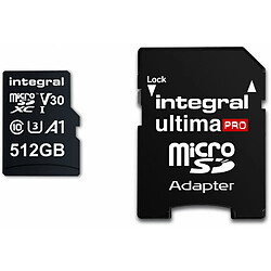 Integral Carte mémoire 512 Go INMSDX512G-100/80V30
