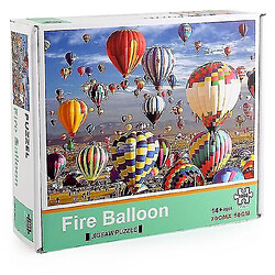 Universal 1000pcs Décompression Jigsaw Puzzles Puzzles Toys, Fire Balloon Jigsaw pas cher