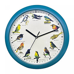 Horloge chant d'oiseau Bleu Herzberg HG03718 