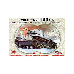 Mirage Hobby Maquette Char T-50 Char Leger Sovietique Avec Blindage Additionnel 