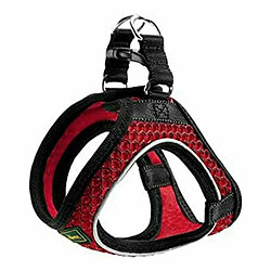 Harnais pour Chien Hunter Hilo-Comfort Rouge Taille M/L (58-63 cm)