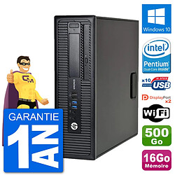 PC HP EliteDesk 800 G1 Intel G3220 RAM 16Go Disque Dur 500Go Windows 10 Wifi · Occasion 