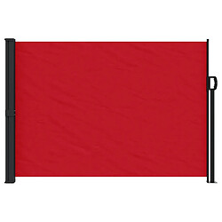 Avis Maison Chic Auvent latéral rétractable | Store latéral | Brise-vue latéral rouge 140x600 cm -GKD43737