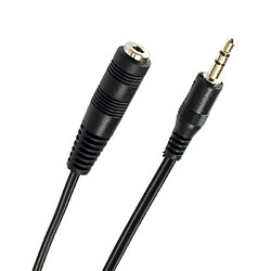 CABLING Rallonge Baladeur Jack 3.5 Stereo Male / Femelle 3 M