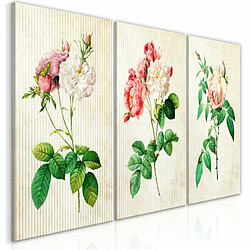 Paris Prix Tableau Imprimé Floral Trio Collection 30 x 60 cm 