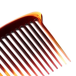 Avis Peigne Cheveux Dents Larges Afro Brosses à Cheveux Antistatique Plastique avec Manche pour Coiffure Styliser