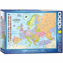 Eurographics carte de lEurope Puzzle (1000 piAces) 