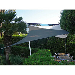 Easy Sail Voile d'ombrage triangle 5x5x5m ardoise.
