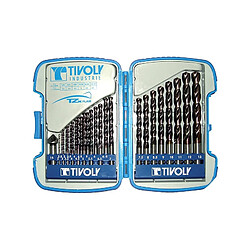 Tivoly Coffret RANGER FURIUS 25 forêts HSS Fusio de 2 à 13 mm 1 fraise à noyer Ø 15 mm 